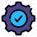 Engranajes Productividad Optimizacion Icono