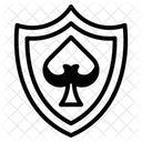 Engraved Shield  Icon
