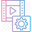 Engrenagem Video Configuracao Icon