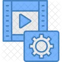 Engrenagem Video Configuracao Icon