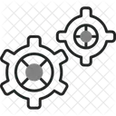 Engrenagem Roda Industria Ícone
