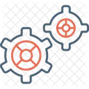 Engrenagem Roda Industria Ícone