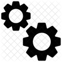 Engrenagem Roda Dentada Configuracao Ícone