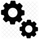 Engrenagem Roda Dentada Configuracao Ícone