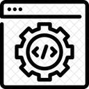 Engrenagem Programacao Codificacao Ícone