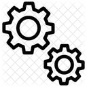 Engrenagem Roda Dentada Configuracao Ícone
