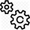 Engrenagem Configuracao Roda Dentada Ícone