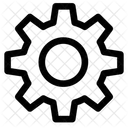 Engrenagem Configuracoes Otimizacao Ícone