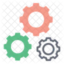 Engrenagens Roda Dentada Configuracao Ícone