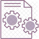 Engrenagens Arquivo De Configuracao Configuracao Ícone
