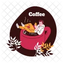 Modern Life Coffee Icon