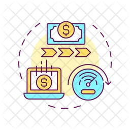 Enhanced cash flow  Icon