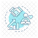 Customer Relationship Management Crm Customer Relationships Icon