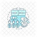 Enhanced Trade Balance Foreign Direct Investment Economy Icon