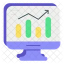 Enhancement Analytics Trend Icon