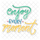 Enjoy every moment  Icon