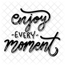 Enjoy every moment  Icon