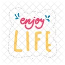 Enjoy life  Icon