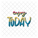 Enjoy today  Icon