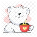 Enjoying Tea Morning Tea Drinking Tea Icon