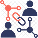 Enlace Social Comunicacion Icono