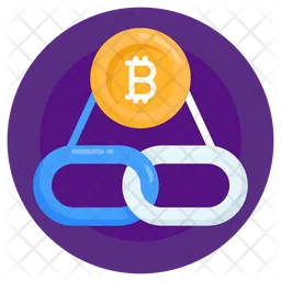 Enlace bitcoin  Icono