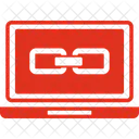 Vincular Computadora Portatil Computadora Interna Icono