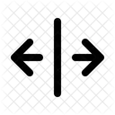 Enlarge Expand Horizontalarrow Navigation Navigate Icon