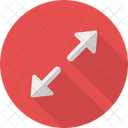 Enlarge Resize Arrow Direction Icon