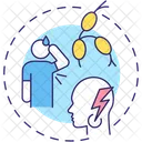 Enlarged lymph nodes  Icon