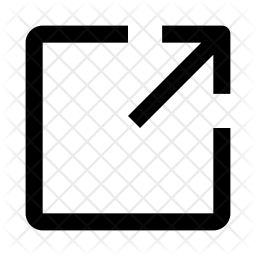 Enlargement Icon Download in Line Style