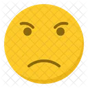 Emoji Enojado Icono