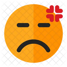 Enojado Emoji Icon