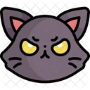 Gato Gatito Emoji Icono