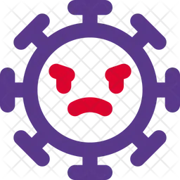 Enojado Emoji Icono