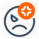 Enojado Icono