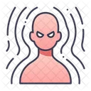 Ira Enojado Persona Icono
