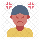 Ira Mental Salud Icono