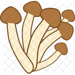 Enoki Mushroom  Icon