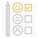 Sondage sur la satisfaction de la clientèle  Icône