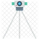 Enquete Theodolite Trepied Icône