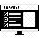 Enquetes Commentaires Sondage Icône