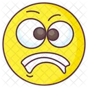 Enraged Emoji Enraged Expression Emotag Icône