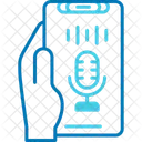 Enregistrement Telephone A La Main Enregistrement Icône