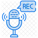 Enregistrement audio  Icône