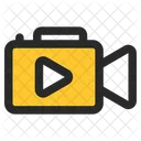 Enregistrement Video Lecture Camera Icon