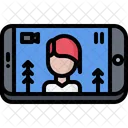 Video Enregistrement Telephone Icon