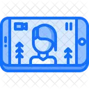 Video Enregistrement Telephone Icon