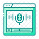 Enregistrement Vocal Audio Microphone Icon