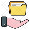 Enregistrer Le Dossier Telecharger Le Dossier Telecharger Icon